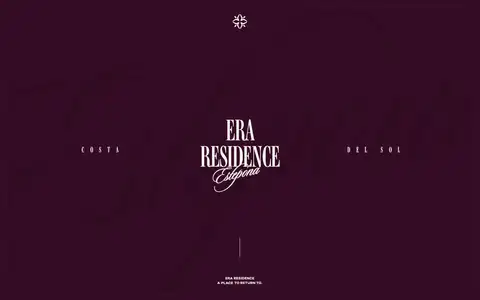 ERA Residenceをスクロールしたときのフレーム1