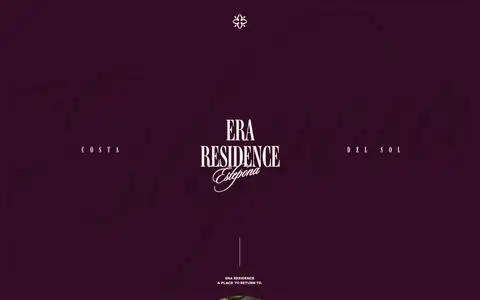 ERA Residenceをスクロールしたときのフレーム3