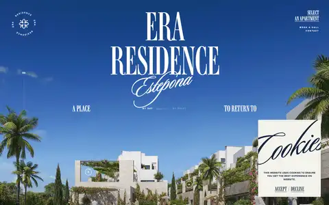 ERA Residenceをスクロールしたときのフレーム5