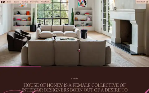 House of Honeyをスクロールしたときのフレーム2