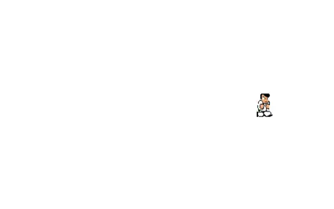 熱血硬派くにおくん オフィシャルポータルサイト(40周年リニューアル)をスクロールしたときのフレーム1