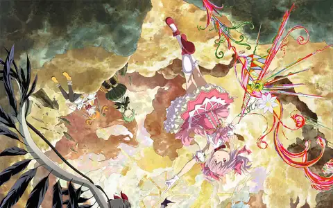 劇場版 魔法少女まどか☆マギカ〈ワルプルギスの廻天〉をスクロールしたときのフレーム1