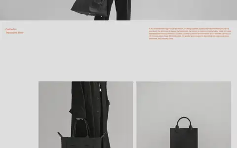 MAISON TAKUYA ONLINE STOREをスクロールしたときのフレーム2