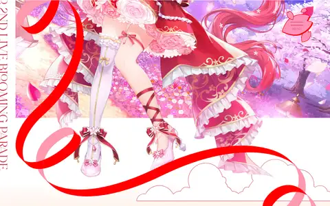 Sakura Miko 2nd Live “Blooming Parade!!”をスクロールしたときのフレーム2