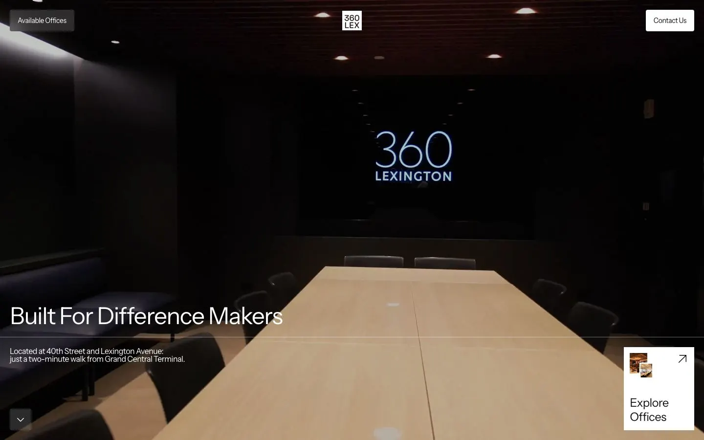 360 Lexington AveのPC版ファーストビュー