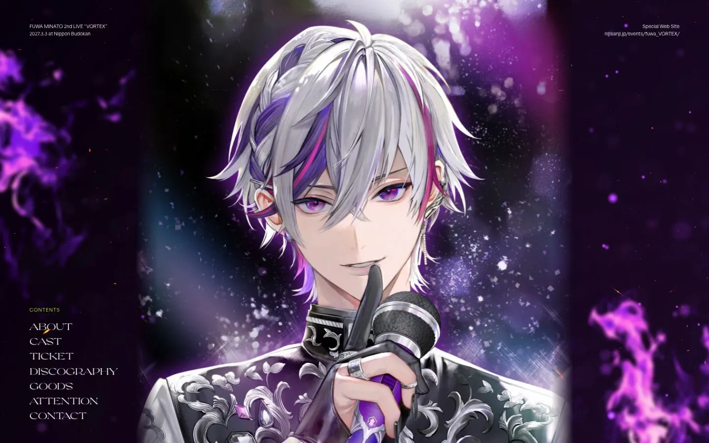 不破湊 2nd LIVE “VORTEX”のファーストビュー