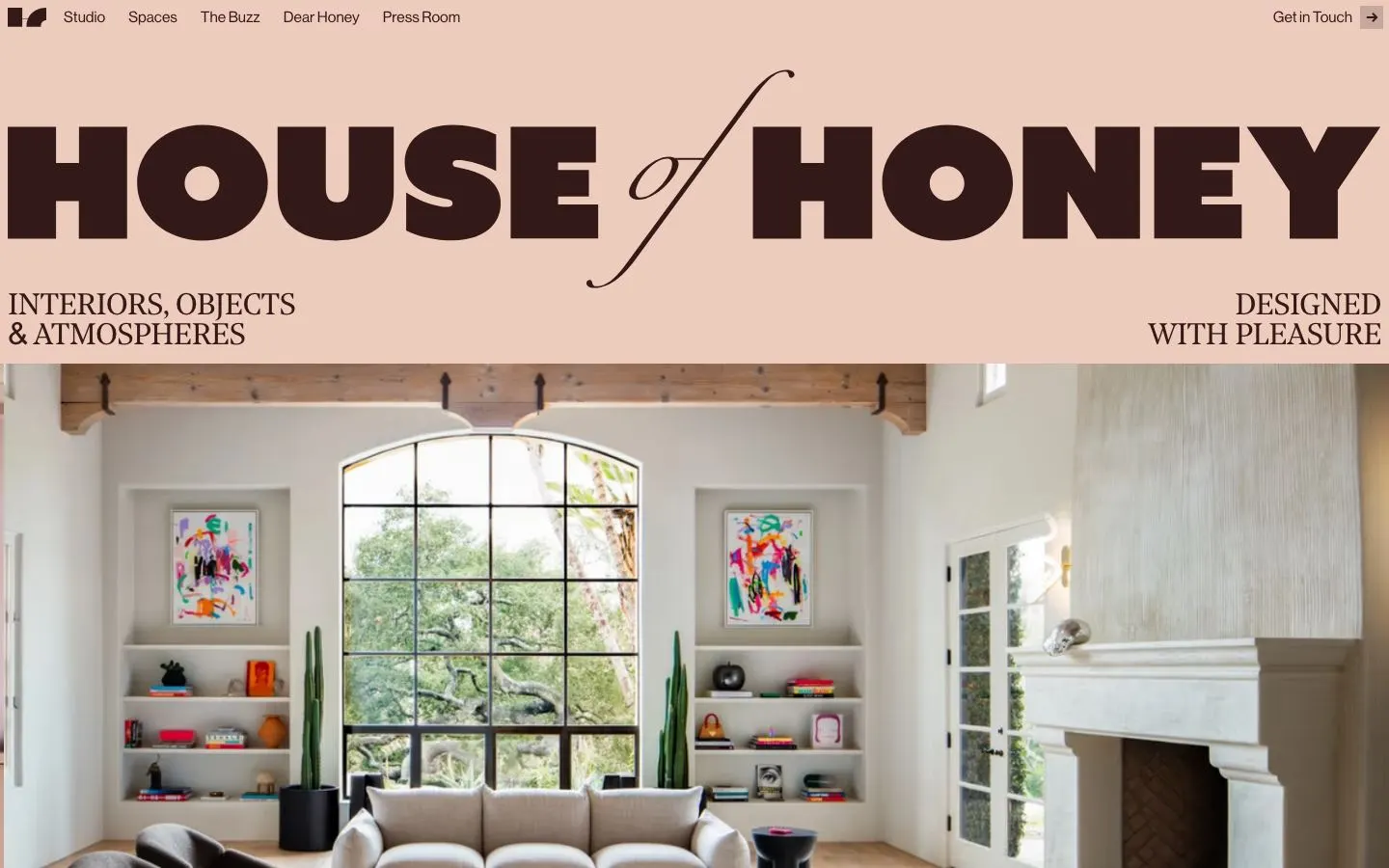 House of Honeyのファーストビュー