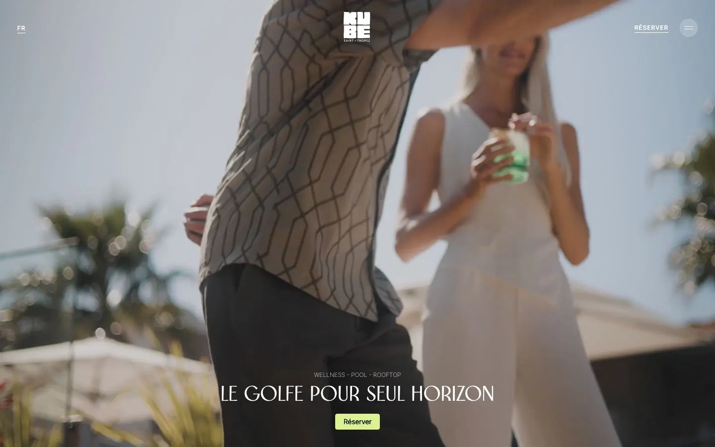KUBE Saint-Tropezのファーストビュー