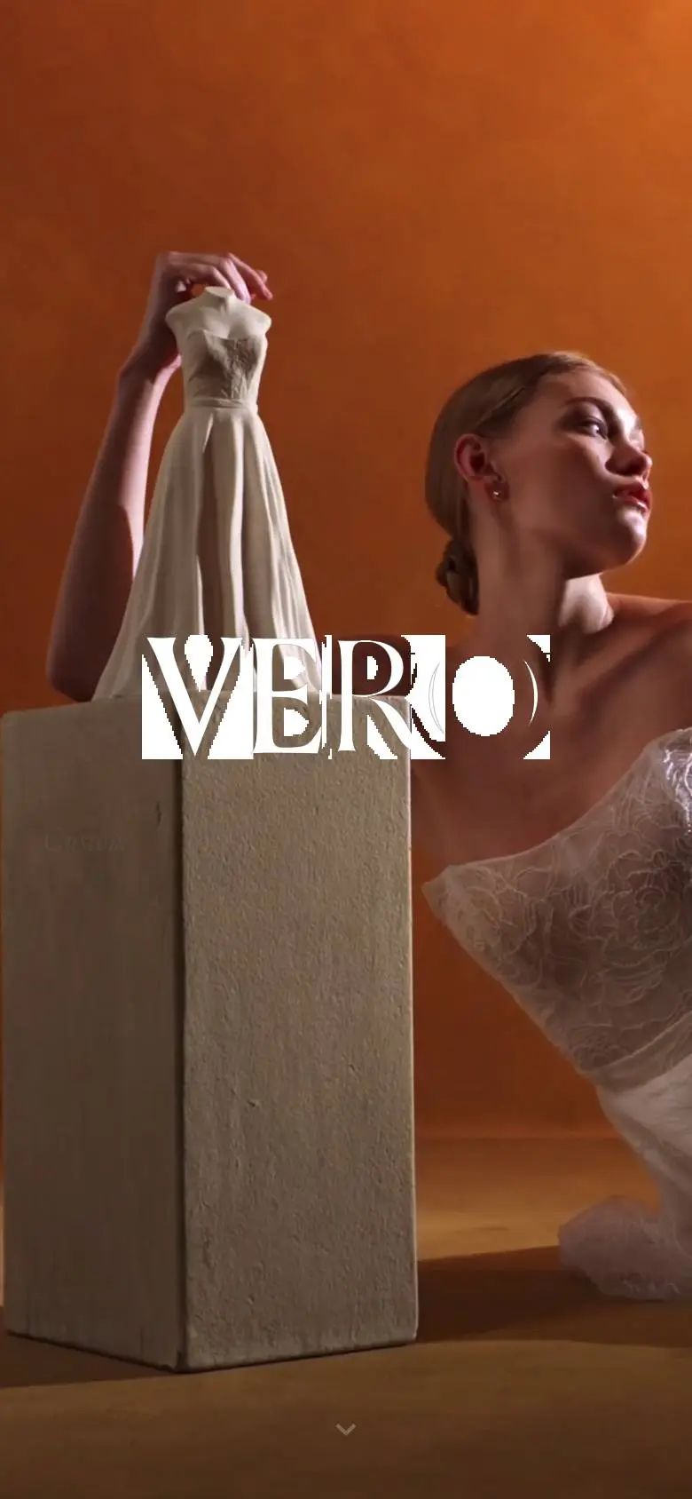 Veroのスマホ版ファーストビュー