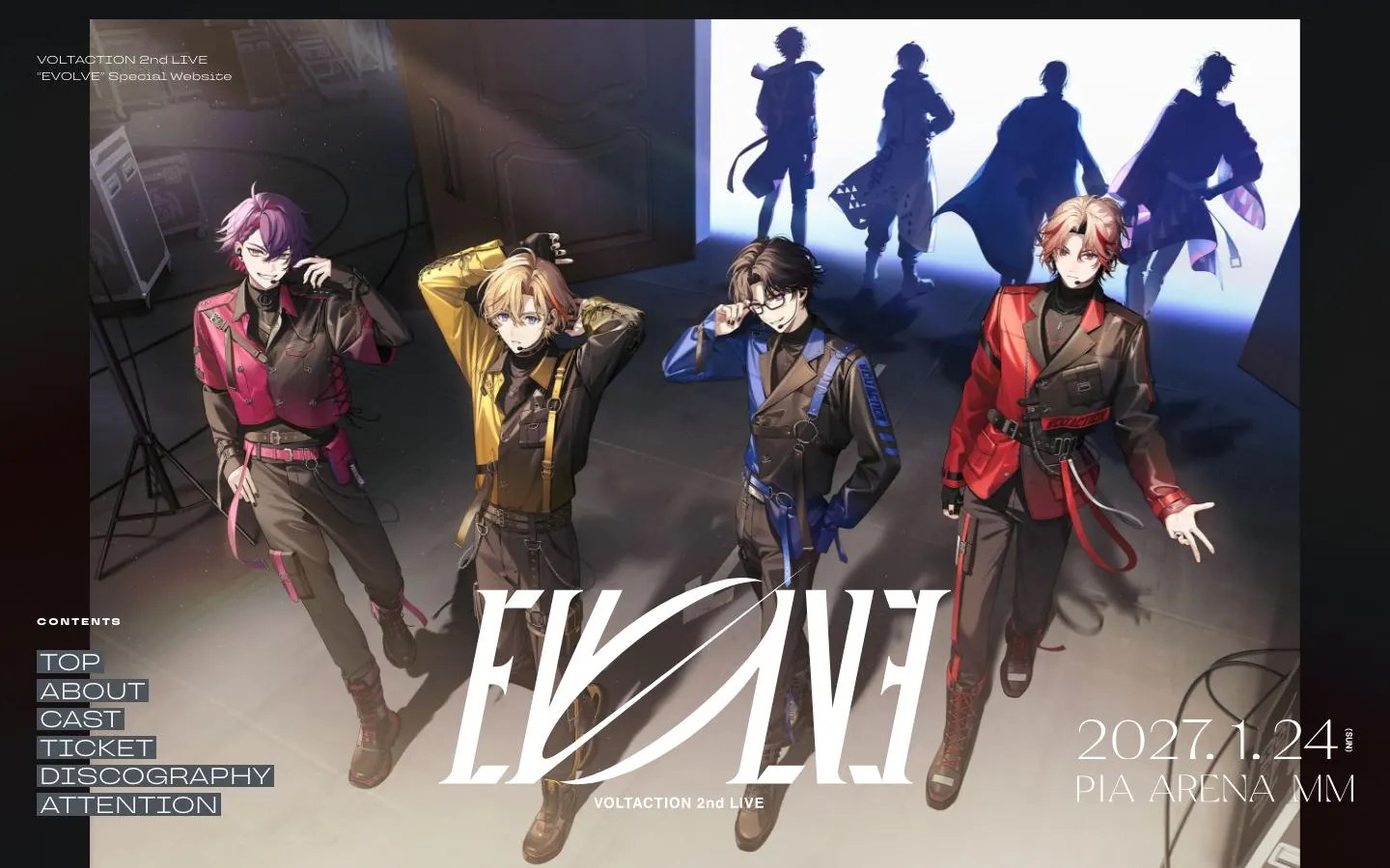 VOLTACTION 2nd LIVE “EVOLVE”のファーストビュー