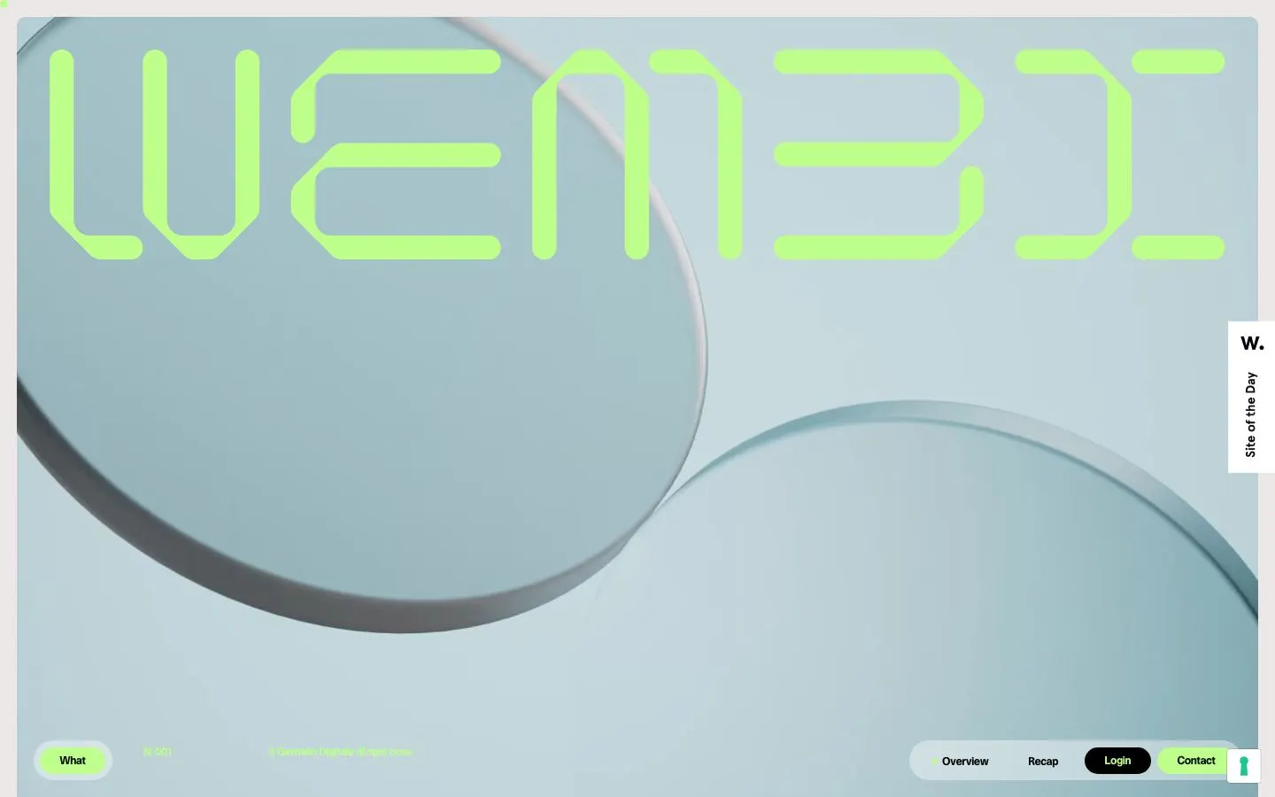 Wembiのファーストビュー
